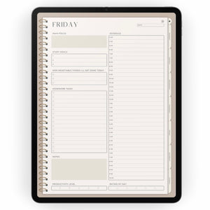 week planner
